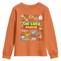 The Lab’s Prayer Funny Lab Week 2026 Youth Sweatshirt Medical Laboratory Scientist Humor Gift for Lab Techs
