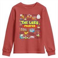 The Lab’s Prayer Funny Lab Week 2026 Youth Sweatshirt Medical Laboratory Scientist Humor Gift for Lab Techs