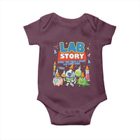 Lab Story Every Test Tells a Story Lab Week 2026 Baby Onesie Science Characters Lab Techs Medical Laboratory