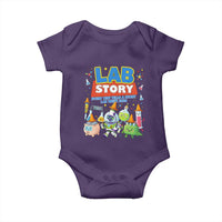 Lab Story Every Test Tells a Story Lab Week 2026 Baby Onesie Science Characters Lab Techs Medical Laboratory