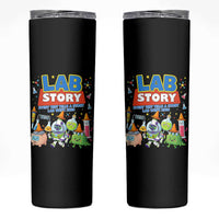 Lab Story Every Test Tells a Story Lab Week 2026 Skinny Tumbler Science Characters Lab Techs Medical Laboratory