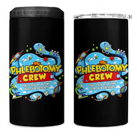 Phlebotomy Crew Lab Week 2026 4 in 1 Can Cooler Tumbler One Stick At A Time Funny Phlebotomist Healthcare Lab