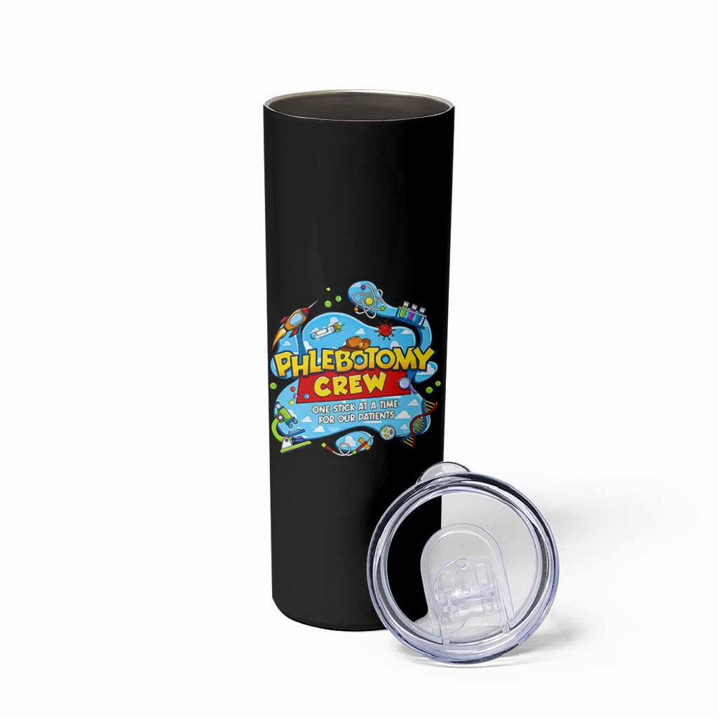 Phlebotomy Crew Lab Week 2026 Skinny Tumbler One Stick At A Time Funny Phlebotomist Healthcare Lab