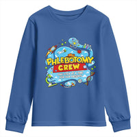 Phlebotomy Crew Lab Week 2026 Youth Sweatshirt One Stick At A Time Funny Phlebotomist Healthcare Lab
