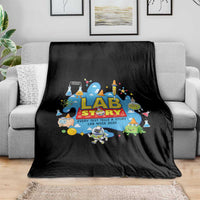 Lab Story Lab Week 2026 Celebration Throw Blanket Every Test Tells a Story Medical Lab Tech Appreciation Gift