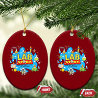 Lab Story Lab Week 2026 Celebration Ceramic Ornament Every Test Tells a Story Medical Lab Tech Appreciation Gift