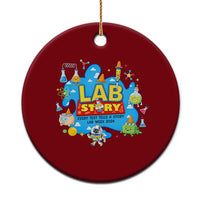 Lab Story Lab Week 2026 Celebration Ceramic Ornament Every Test Tells a Story Medical Lab Tech Appreciation Gift