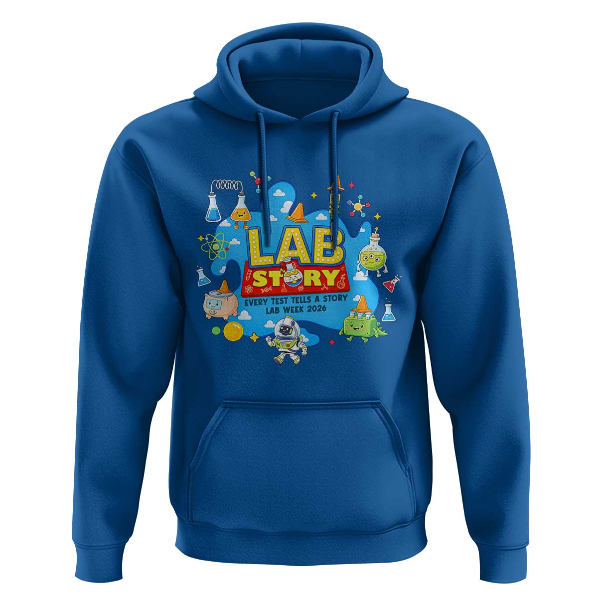 Lab Story Lab Week 2026 Celebration Hoodie Every Test Tells a Story Medical Lab Tech Appreciation Gift