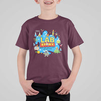Lab Story Lab Week 2026 Celebration T Shirt For Kid Every Test Tells a Story Medical Lab Tech Appreciation Gift
