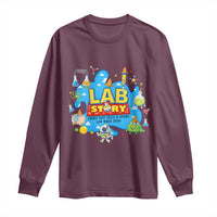 Lab Story Lab Week 2026 Celebration Long Sleeve Shirt Every Test Tells a Story Medical Lab Tech Appreciation Gift