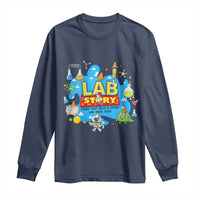 Lab Story Lab Week 2026 Celebration Long Sleeve Shirt Every Test Tells a Story Medical Lab Tech Appreciation Gift