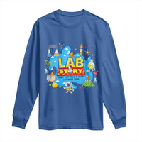 Lab Story Lab Week 2026 Celebration Long Sleeve Shirt Every Test Tells a Story Medical Lab Tech Appreciation Gift