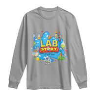 Lab Story Lab Week 2026 Celebration Long Sleeve Shirt Every Test Tells a Story Medical Lab Tech Appreciation Gift