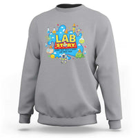Lab Story Lab Week 2026 Celebration Sweatshirt Every Test Tells a Story Medical Lab Tech Appreciation Gift