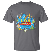 Lab Story Lab Week 2026 Celebration T Shirt Every Test Tells a Story Medical Lab Tech Appreciation Gift