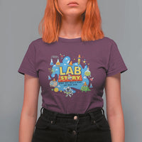 Lab Story Lab Week 2026 Celebration T Shirt For Women Every Test Tells a Story Medical Lab Tech Appreciation Gift
