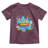 Lab Story Lab Week 2026 Celebration Toddler T Shirt Every Test Tells a Story Medical Lab Tech Appreciation Gift