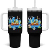 Lab Story Lab Week 2026 Celebration Tumbler With Handle Every Test Tells a Story Medical Lab Tech Appreciation Gift