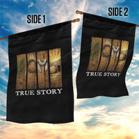 Christian Easter True Story Resurrection Scene Vintage Garden Flag Faith Based Jesus Empty Tomb Gift for Believers