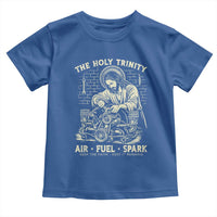 Funny Mechanic Jesus Holy Trinity Air Fuel Spark Vintage Toddler T Shirt Christian Car Lover Humor Gift for Gearheads