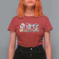 Funny Nurse T Shirt For Women Nurse Registered Nurse RN Nurse Life Nursing Appreciation - Wonder Print Shop
