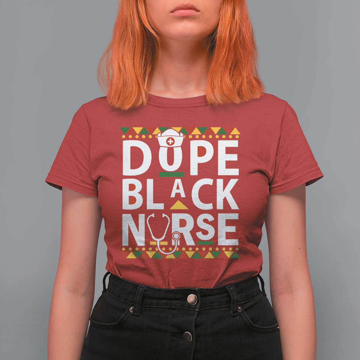 Funny Nurse T Shirt For Women Dope Black Nurse Black Pride Proud Afro Melanin Nurse RN Nurse Appreciation Gift, Nurse Life - Wonder Print Shop
