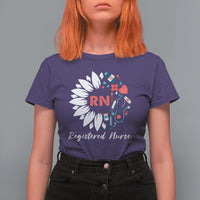 Funny Nurse T Shirt For Women RN Registered Nurse Pride Nurse Life Empowering Caregivers #NurseLife  #RegisteredNurse Sunflower - Wonder Print Shop