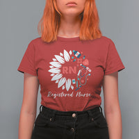 Funny Nurse T Shirt For Women RN Registered Nurse Pride Nurse Life Empowering Caregivers #NurseLife  #RegisteredNurse Sunflower - Wonder Print Shop