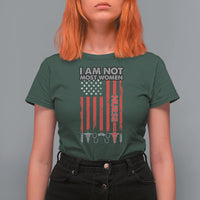 Funny Nurse T Shirt For Women American Flag Medical Caregivers I Am Not Most Women Nurse Pride Nurse Life Nurse Appreciation Gift for Nurse Week - Wonder Print Shop