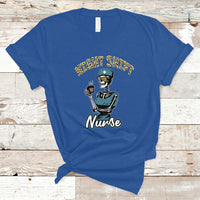 Funny Nurse T Shirt Funny Night Shift Nurse Skeleton Nurse Halloween RN Nurses Pride, Scrub Life, Nurse Life Pride, Nurse Appreciation Gift for Nurse Week - Wonder Print Shop