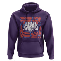 Subtle FDT Hoodie Freedom Democracy Tolerence and Justice For All