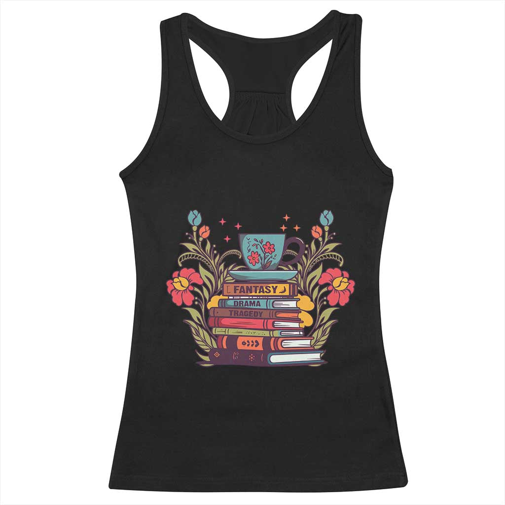 Subtle FDT Racerback Tank Top Fantasy Drama Tragedy Book Lover