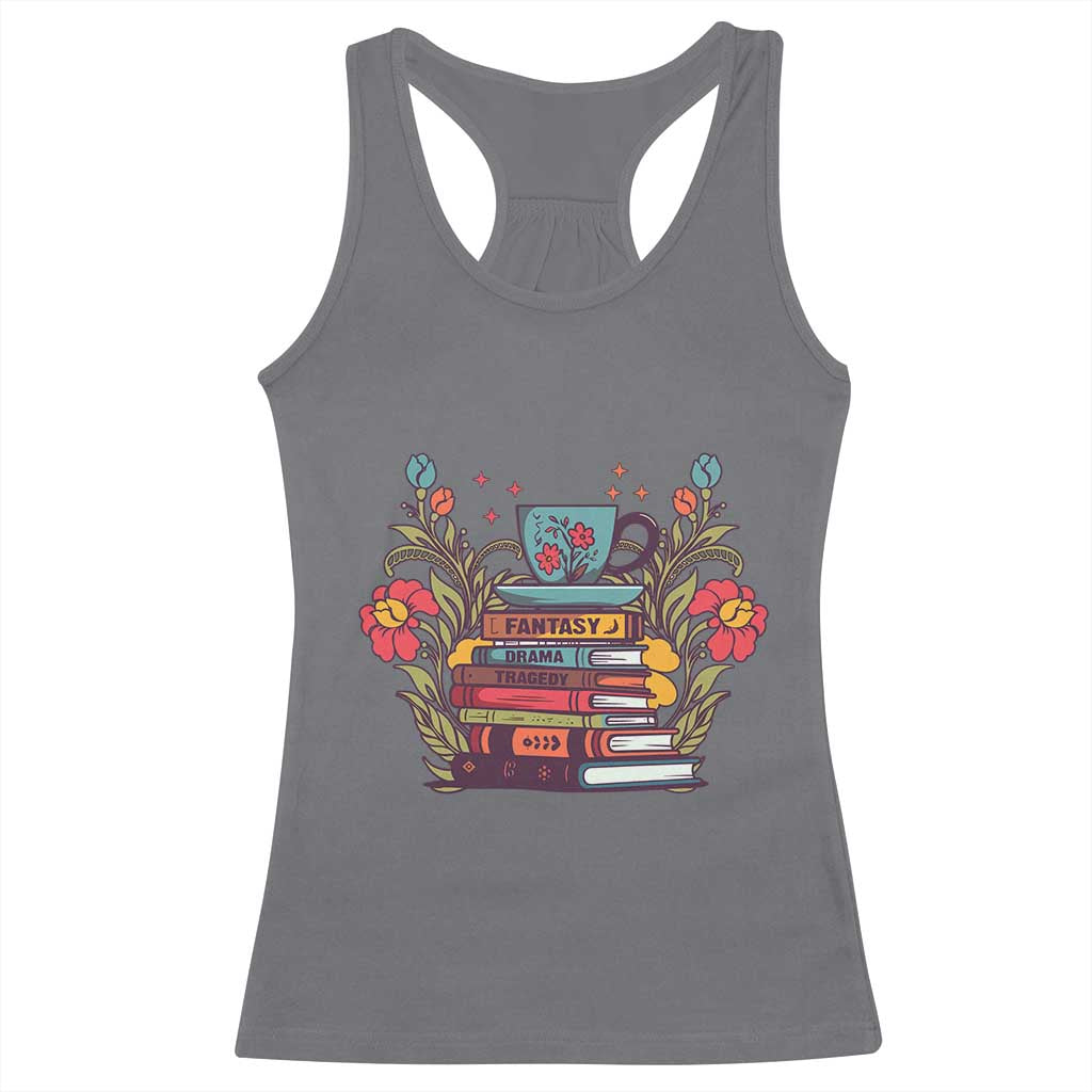 Subtle FDT Racerback Tank Top Fantasy Drama Tragedy Book Lover