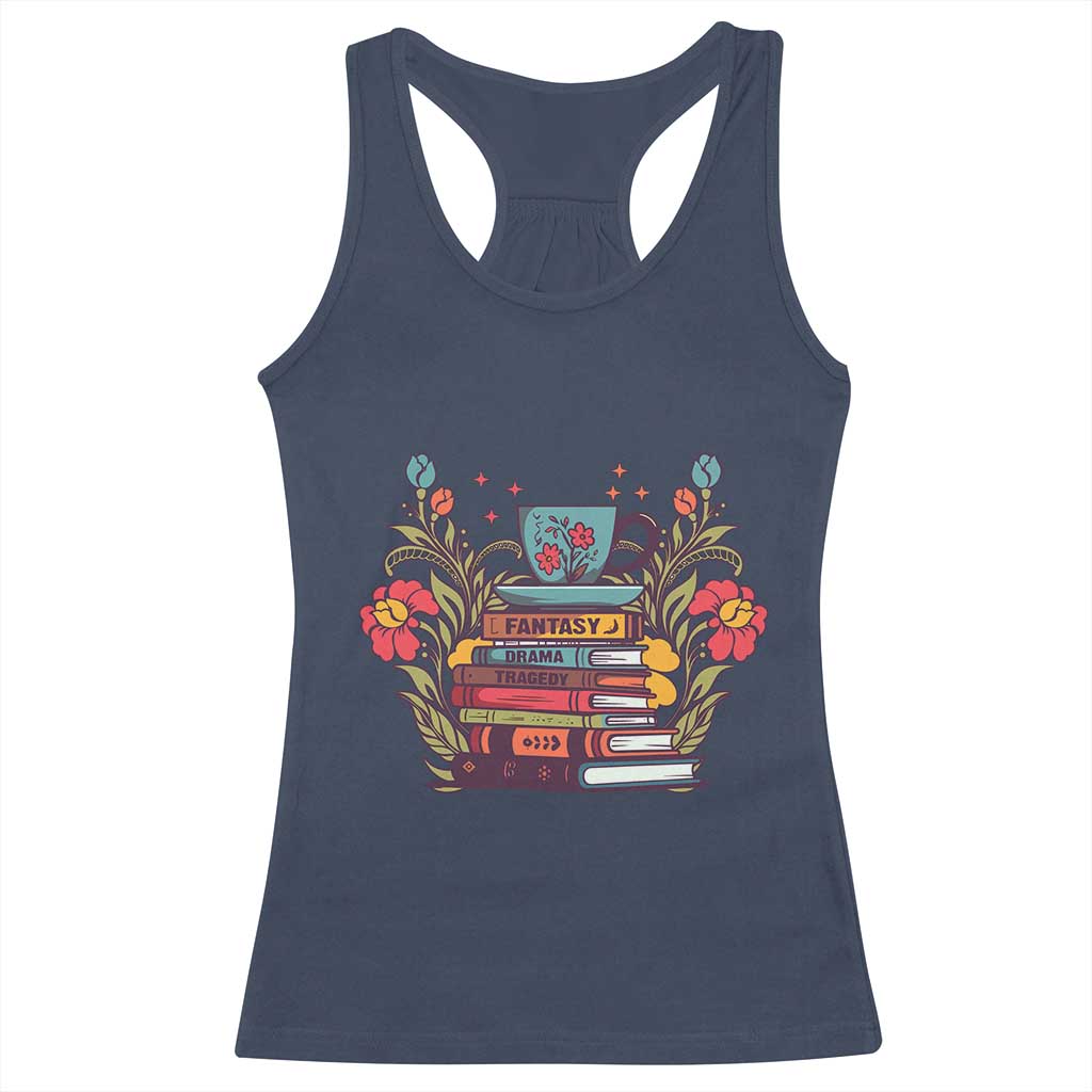 Subtle FDT Racerback Tank Top Fantasy Drama Tragedy Book Lover