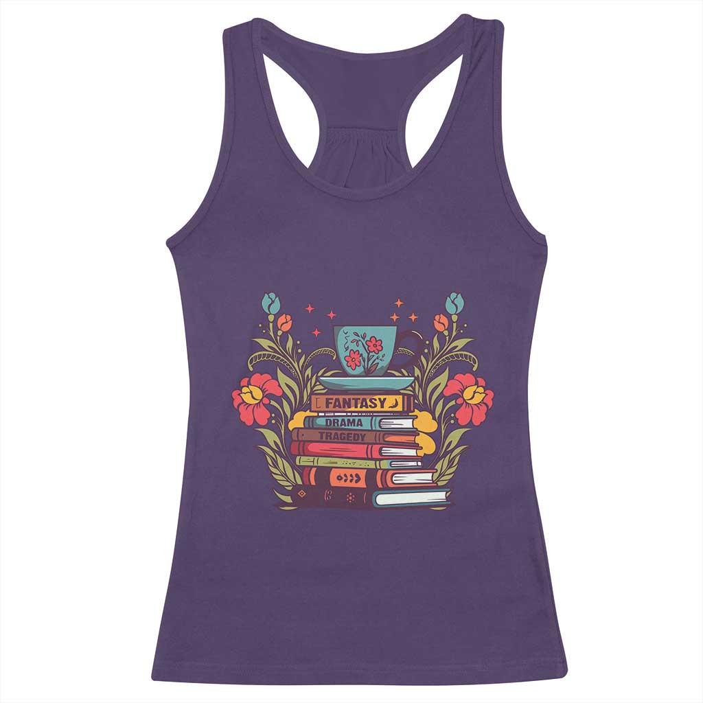 Subtle FDT Racerback Tank Top Fantasy Drama Tragedy Book Lover