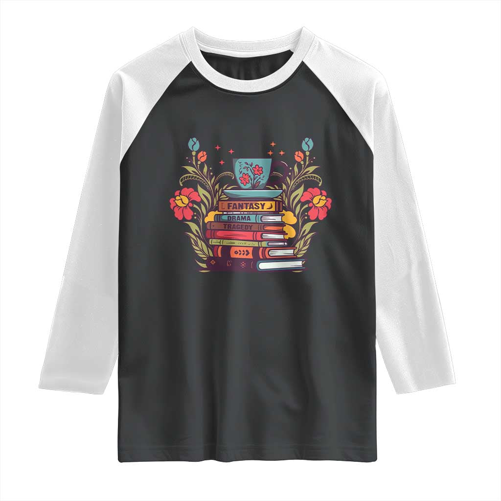 Subtle FDT Raglan Shirt Fantasy Drama Tragedy Book Lover