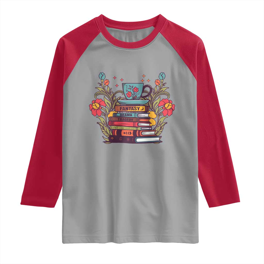 Subtle FDT Raglan Shirt Fantasy Drama Tragedy Book Lover