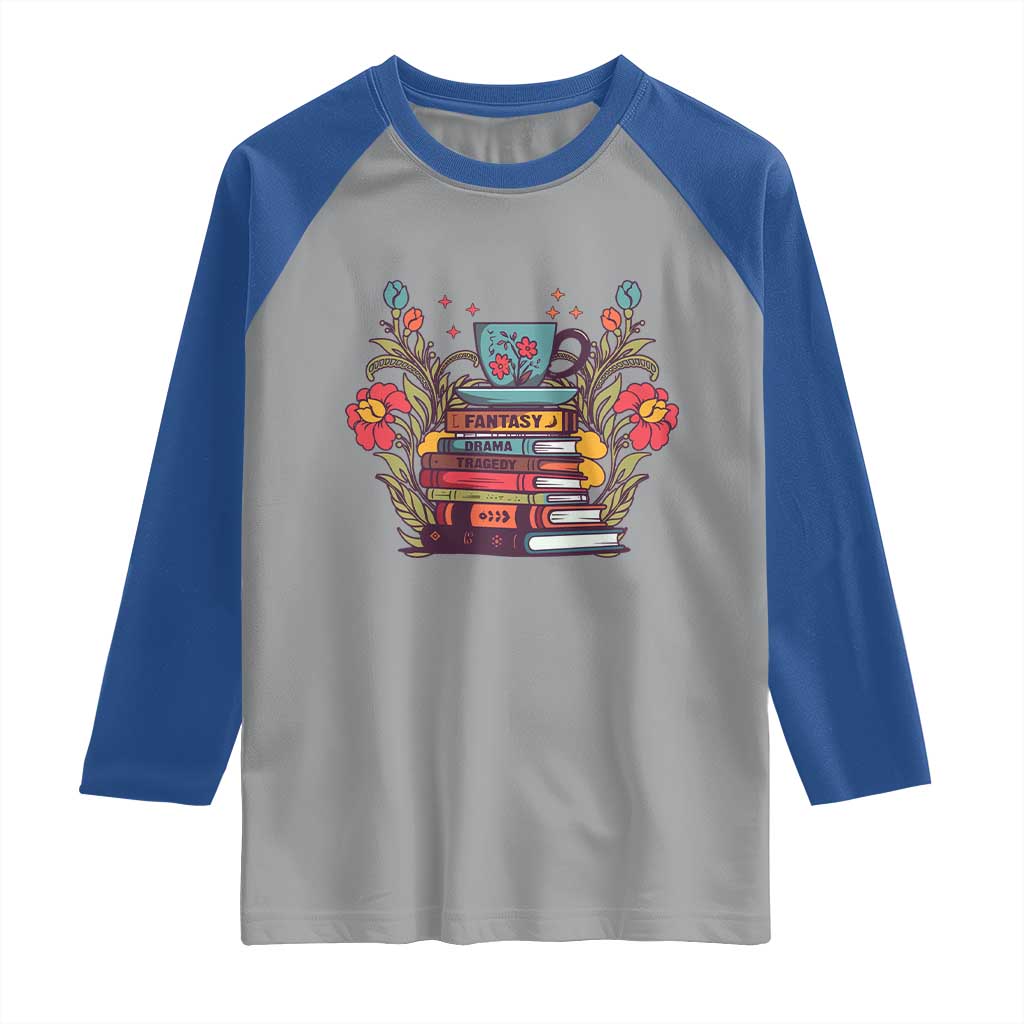 Subtle FDT Raglan Shirt Fantasy Drama Tragedy Book Lover