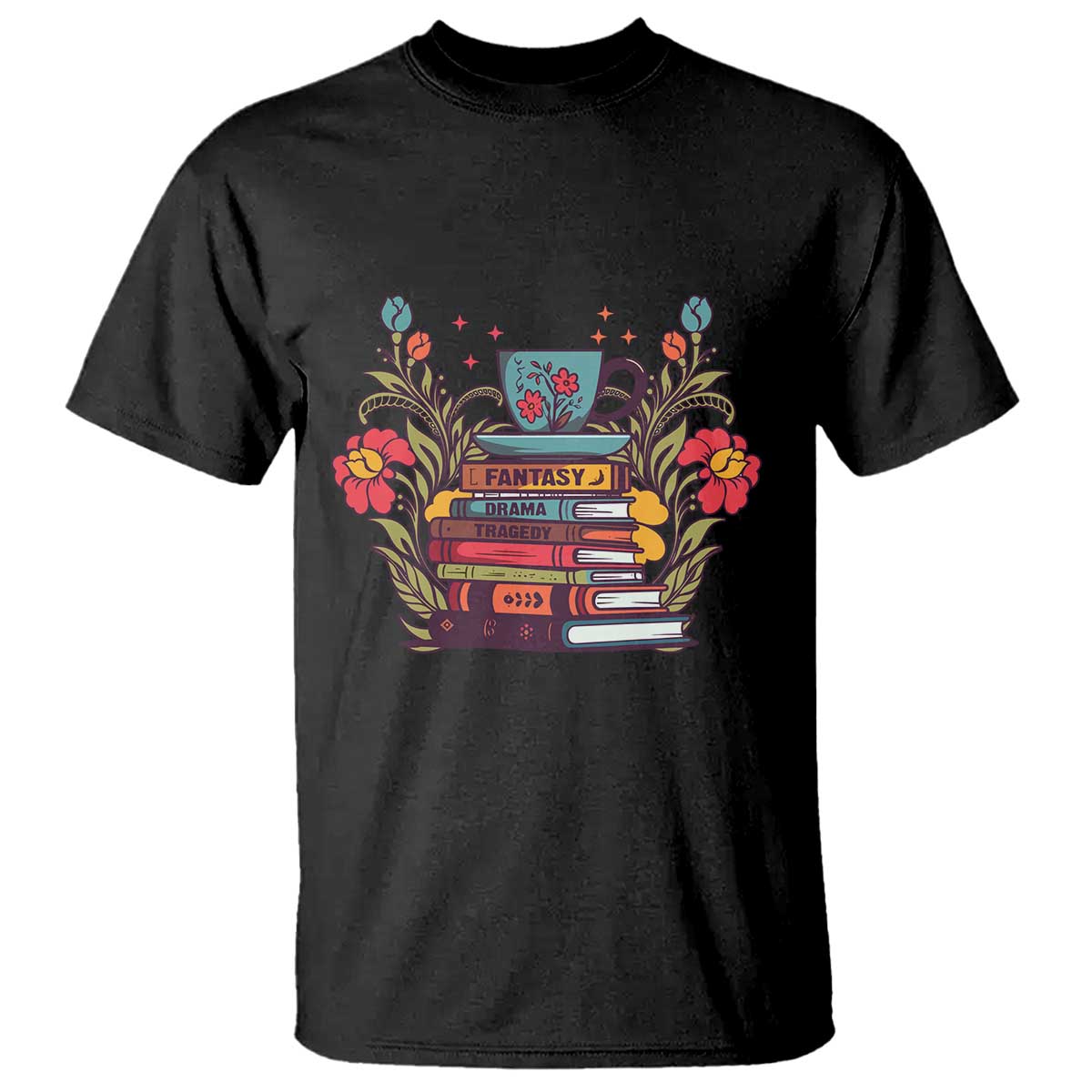Subtle FDT T Shirt Fantasy Drama Tragedy Book Lover