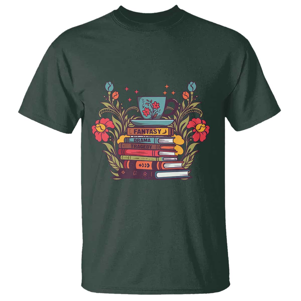 Subtle FDT T Shirt Fantasy Drama Tragedy Book Lover