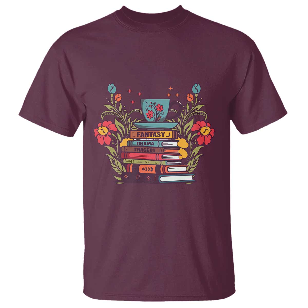 Subtle FDT T Shirt Fantasy Drama Tragedy Book Lover