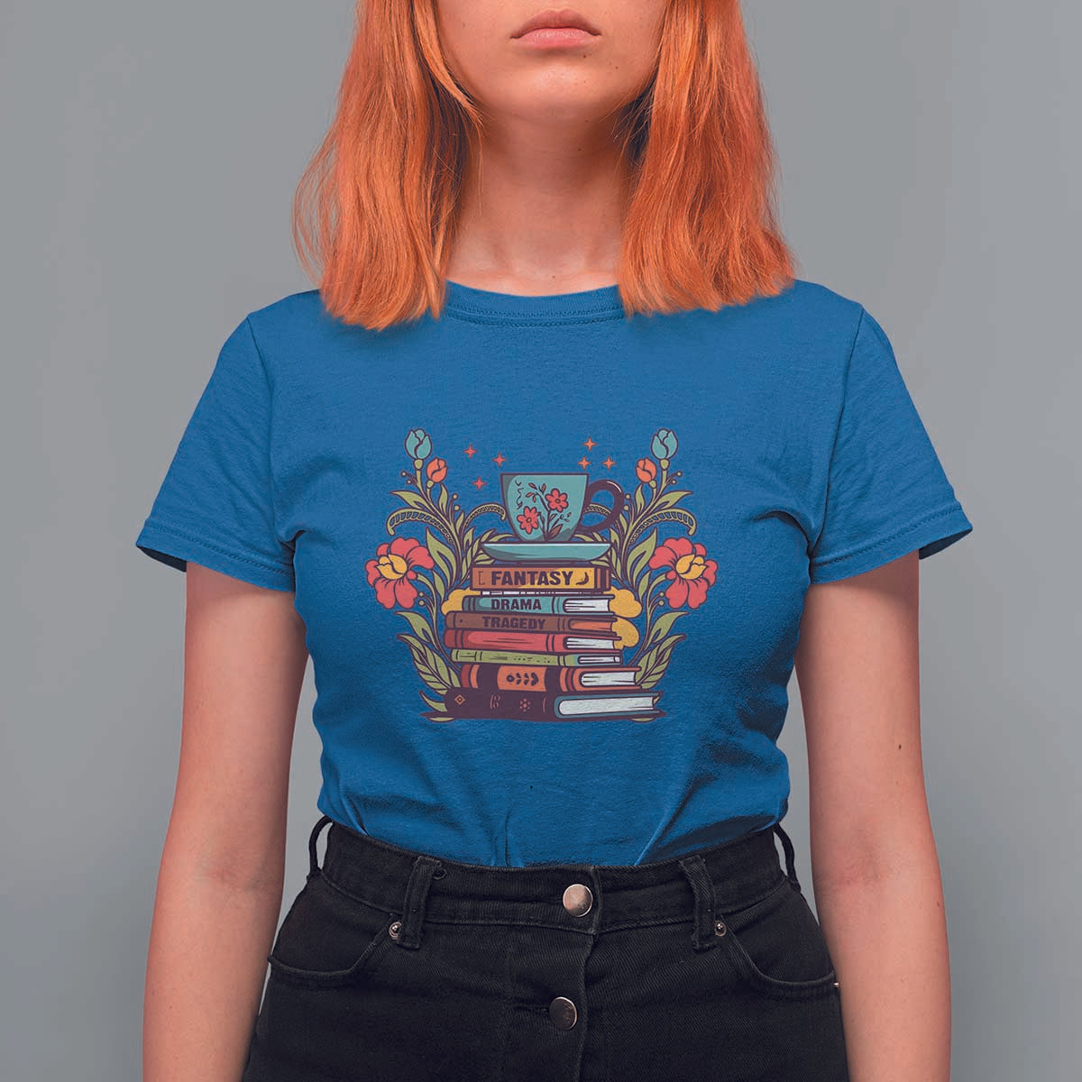 Subtle FDT T Shirt For Women Fantasy Drama Tragedy Book Lover