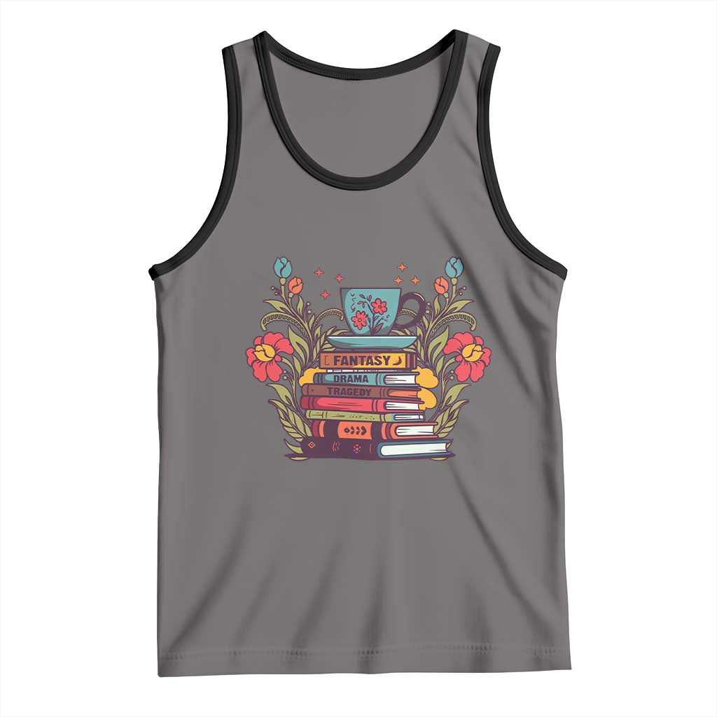 Subtle FDT Tank Top Fantasy Drama Tragedy Book Lover