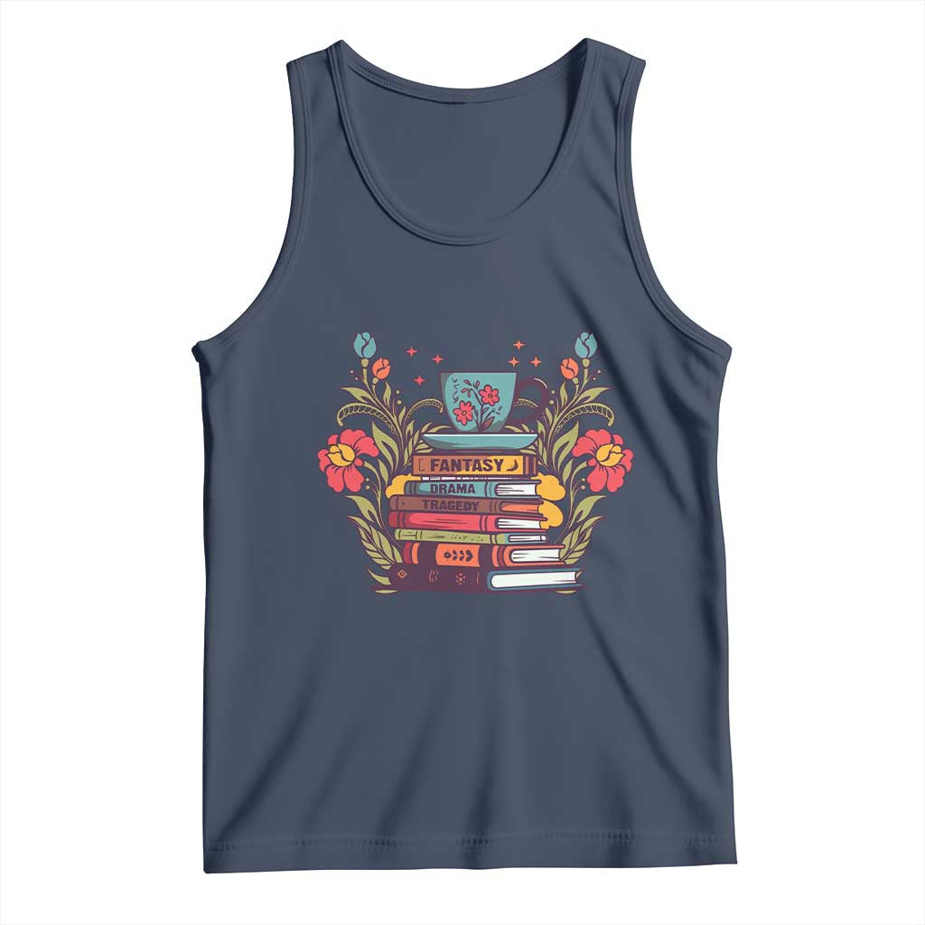 Subtle FDT Tank Top Fantasy Drama Tragedy Book Lover
