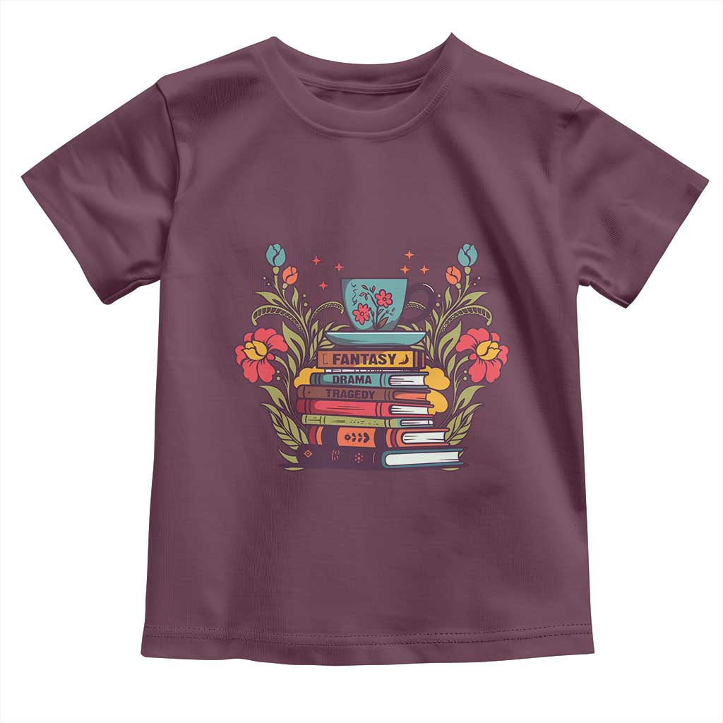 Subtle FDT Toddler T Shirt Fantasy Drama Tragedy Book Lover