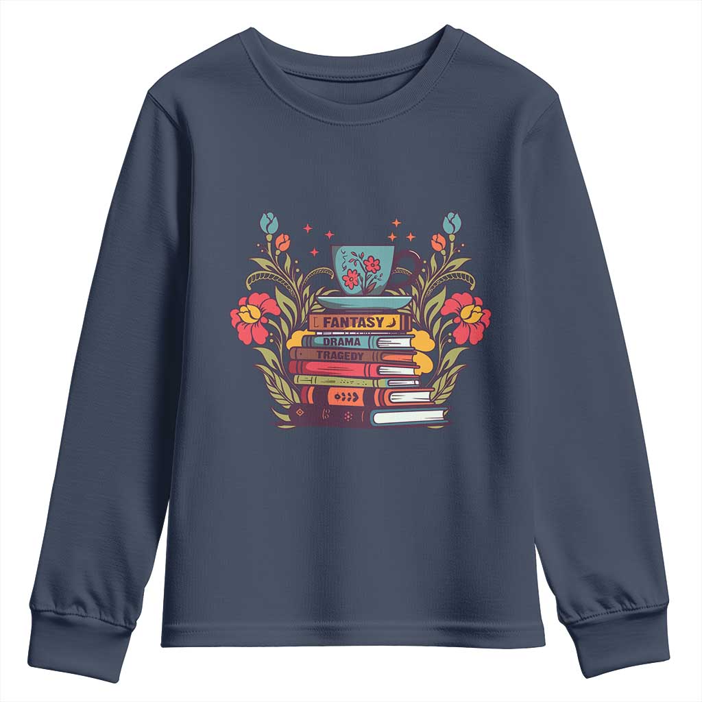 Subtle FDT Youth Sweatshirt Fantasy Drama Tragedy Book Lover