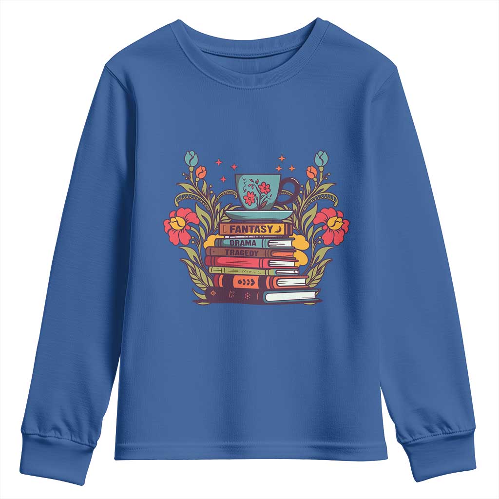 Subtle FDT Youth Sweatshirt Fantasy Drama Tragedy Book Lover