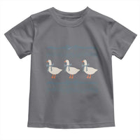 Country Goose 80s Toddler T Shirt 1980s Geese Blue Bowed Mama Goose