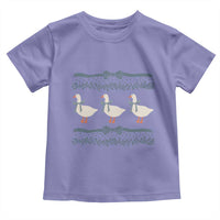 Country Goose 80s Toddler T Shirt 1980s Geese Blue Bowed Mama Goose