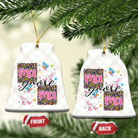 Floral Mama Goose Ceramic Ornament Coquette Vintage Aesthetic Geese Mom Mothers Day - Wonder Print Shop